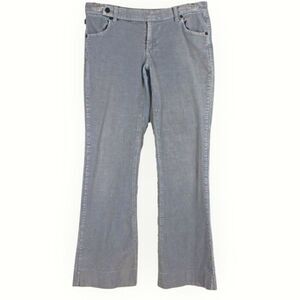Tyte Pants Corduroy Flare Low Rise Belt Loops Style 64330N Gray Juniors Size 7